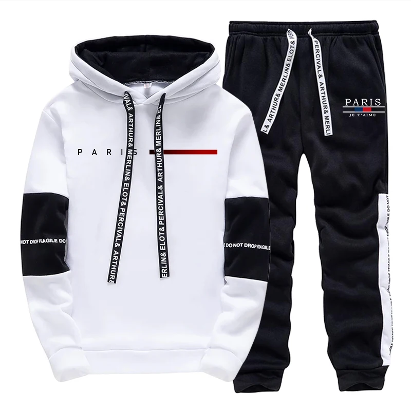 Street Fashion Men - Men's Tracksuit Fashion Casual Hooded Sweatshirts
