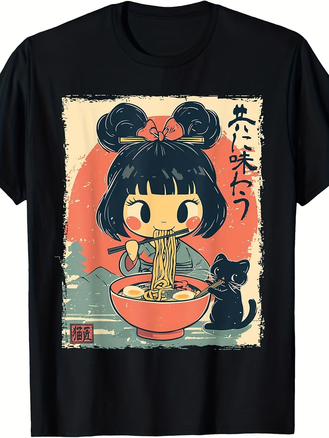 Japanese Street Fashion Female - Adorable Kawaii Japanese Girl And Cat