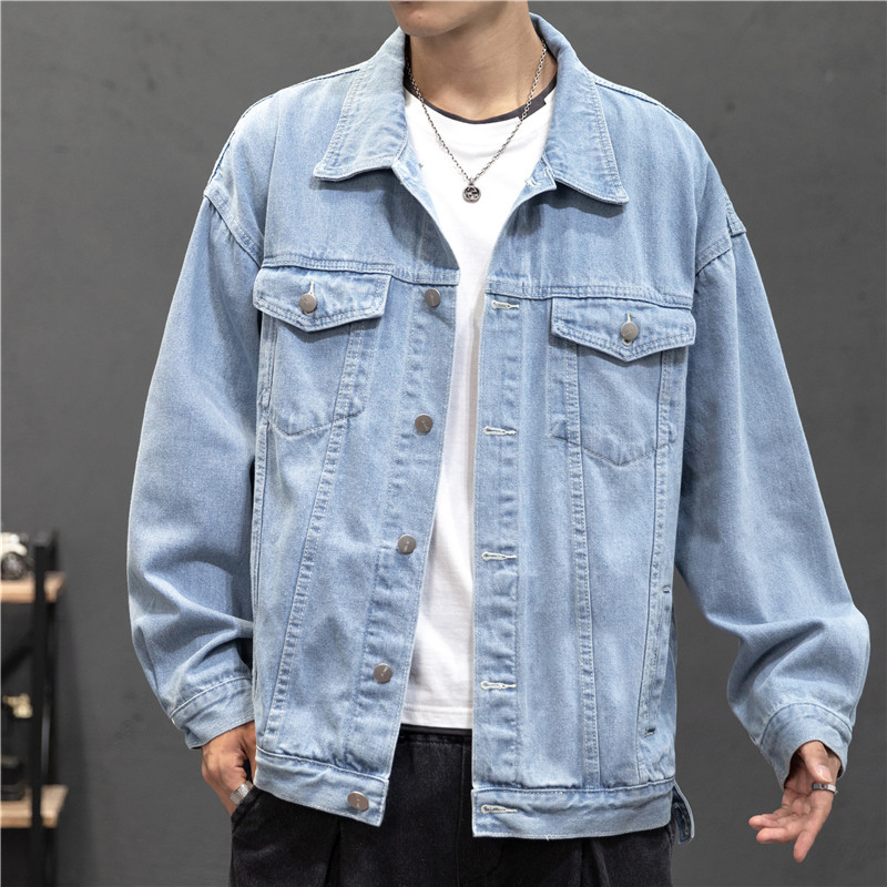 New Denim Jacket Men Vintage J - огляд і ціна Street Fashion Jacket Men