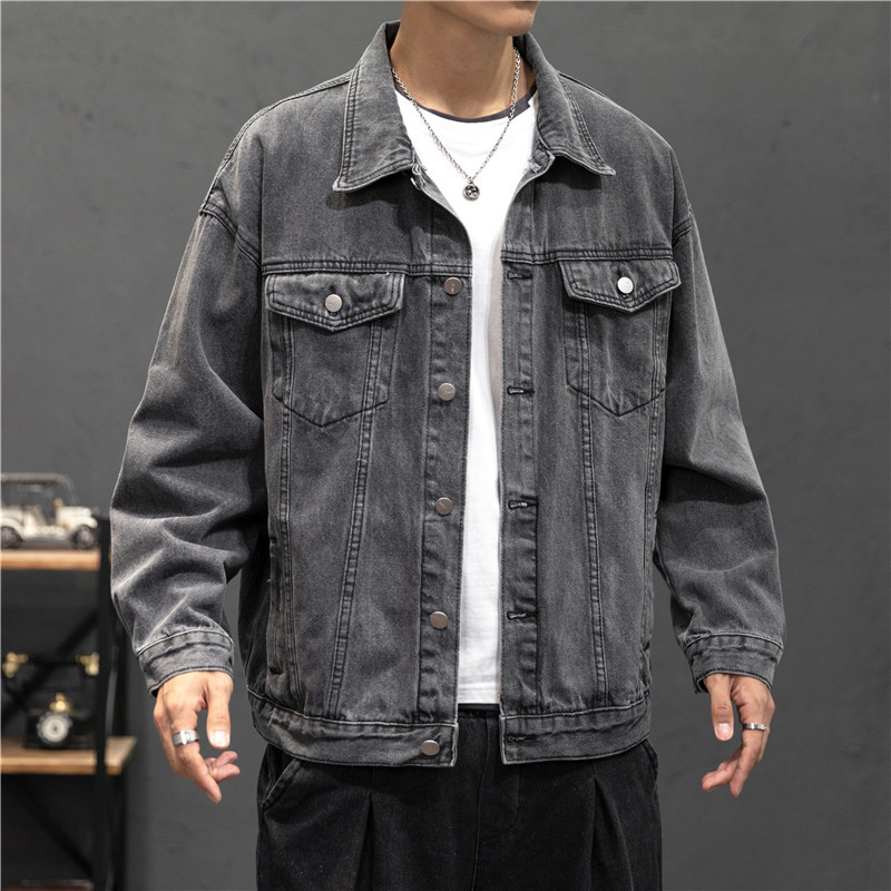 New Denim Jacket Men Vintage J - огляд і ціна Street Fashion Jacket Men