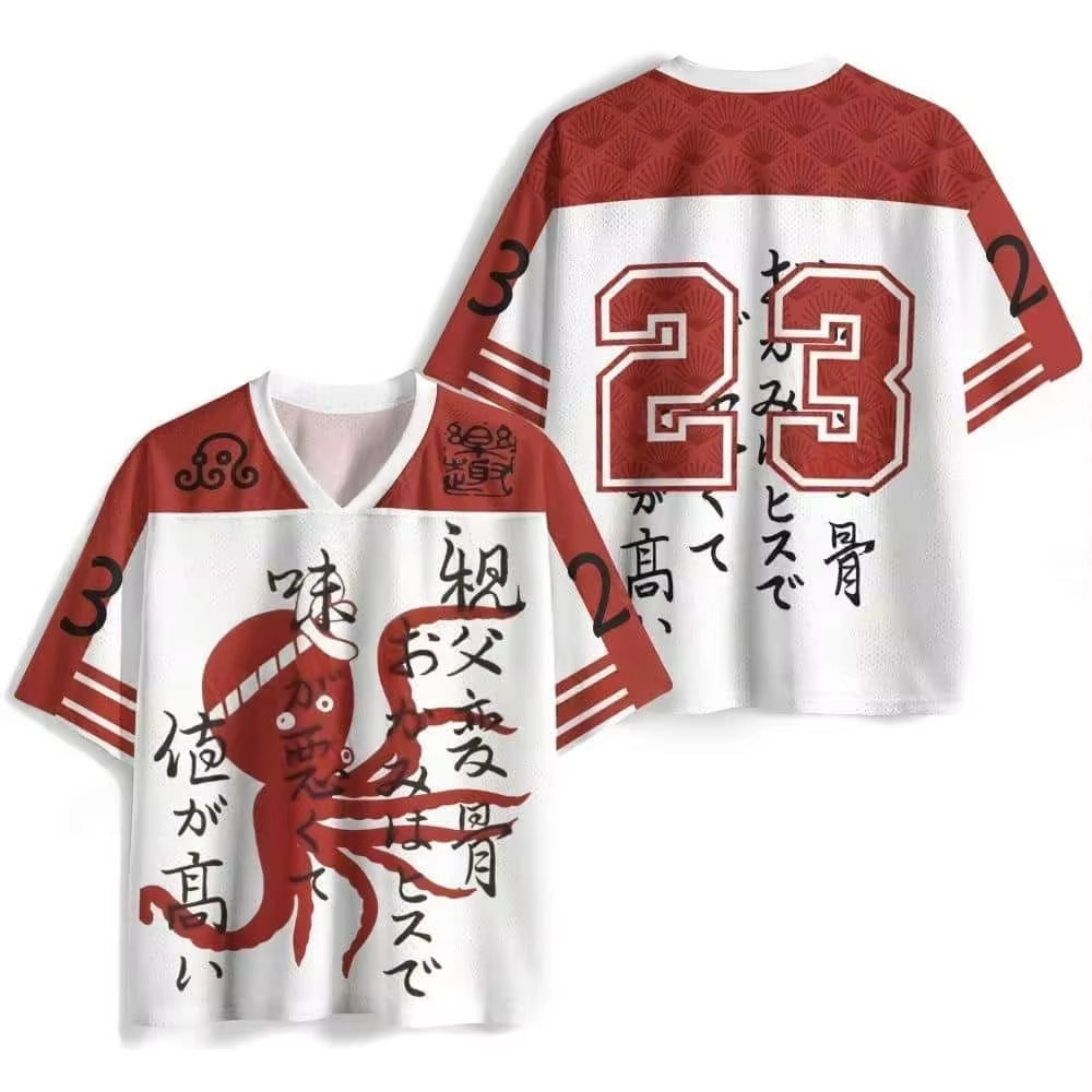 New 2026 Retro Octopus Short S - огляд і ціна Japanese Street Fashion Female