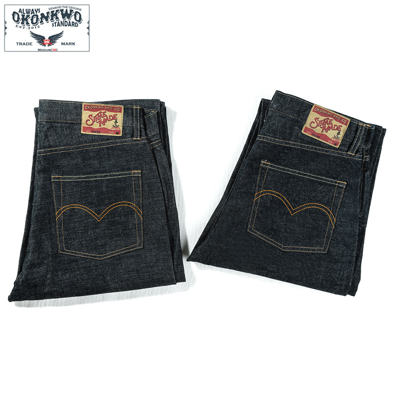 New OKONKWO 15oz heavyweight o - огляд і ціна Levis Jeans 501