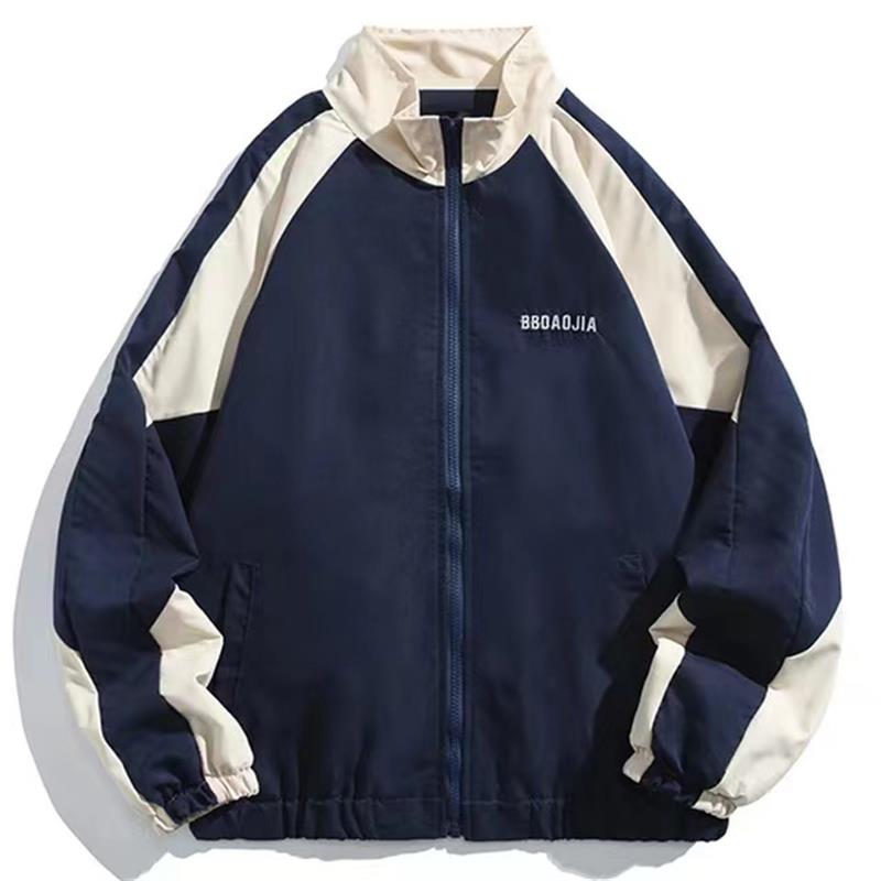 Men High Street Patchwork Colo - огляд і ціна Street Fashion Of Japan
