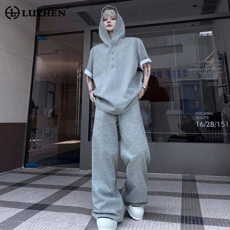 LUZHEN Original Tops Sleeve 20 - огляд і ціна Street Fashion Men
