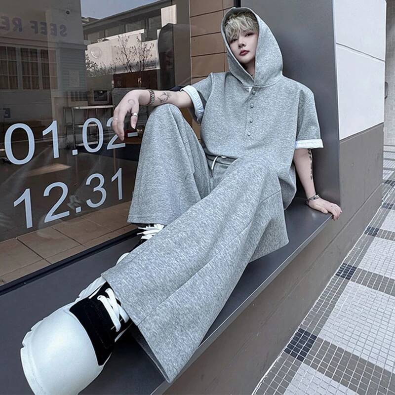 LUZHEN Original Tops Sleeve 20 - огляд і ціна Street Fashion Men