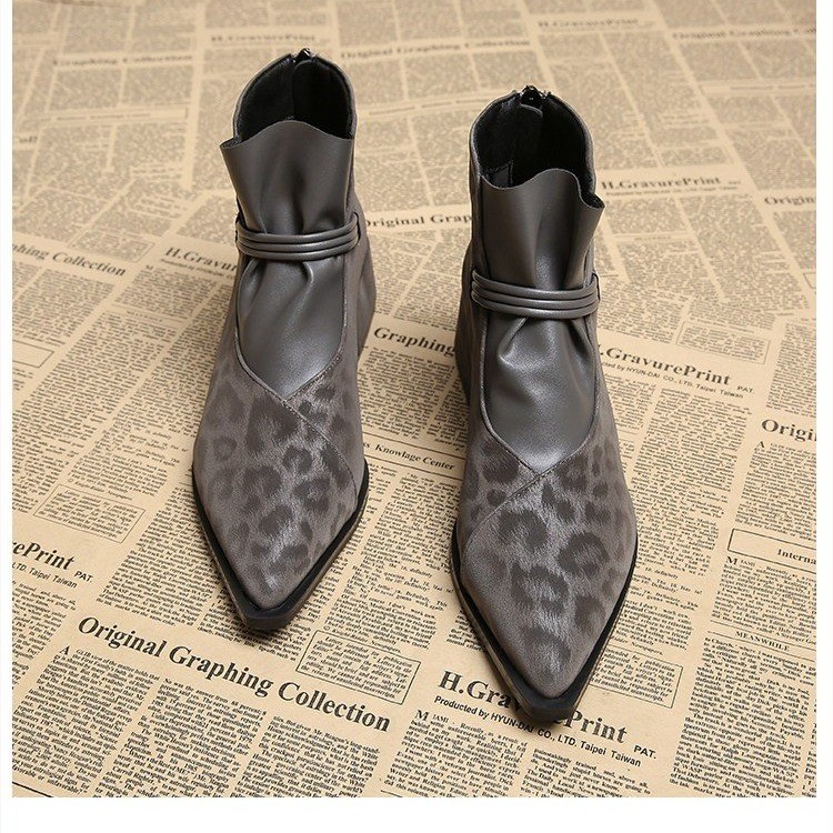 French-style Leopard Print Poi - огляд і ціна French Street Fashion