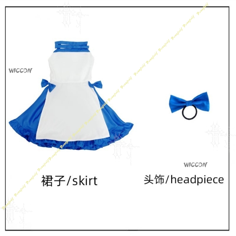 Blue Character Dress Zeno Summ - огляд і ціна Japanese Street Fashion Female