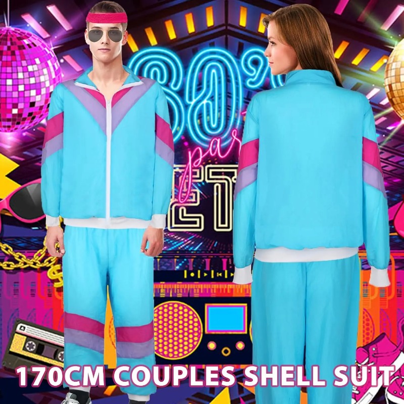 80s 90s Fancy Dress Costumes f - огляд і ціна Street Fashion Jacket Men