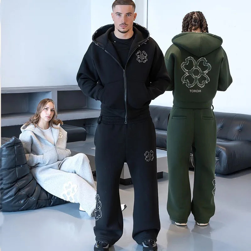 Spring Autumn Oversized 4 Leaf - огляд і ціна Street Fashion For Man