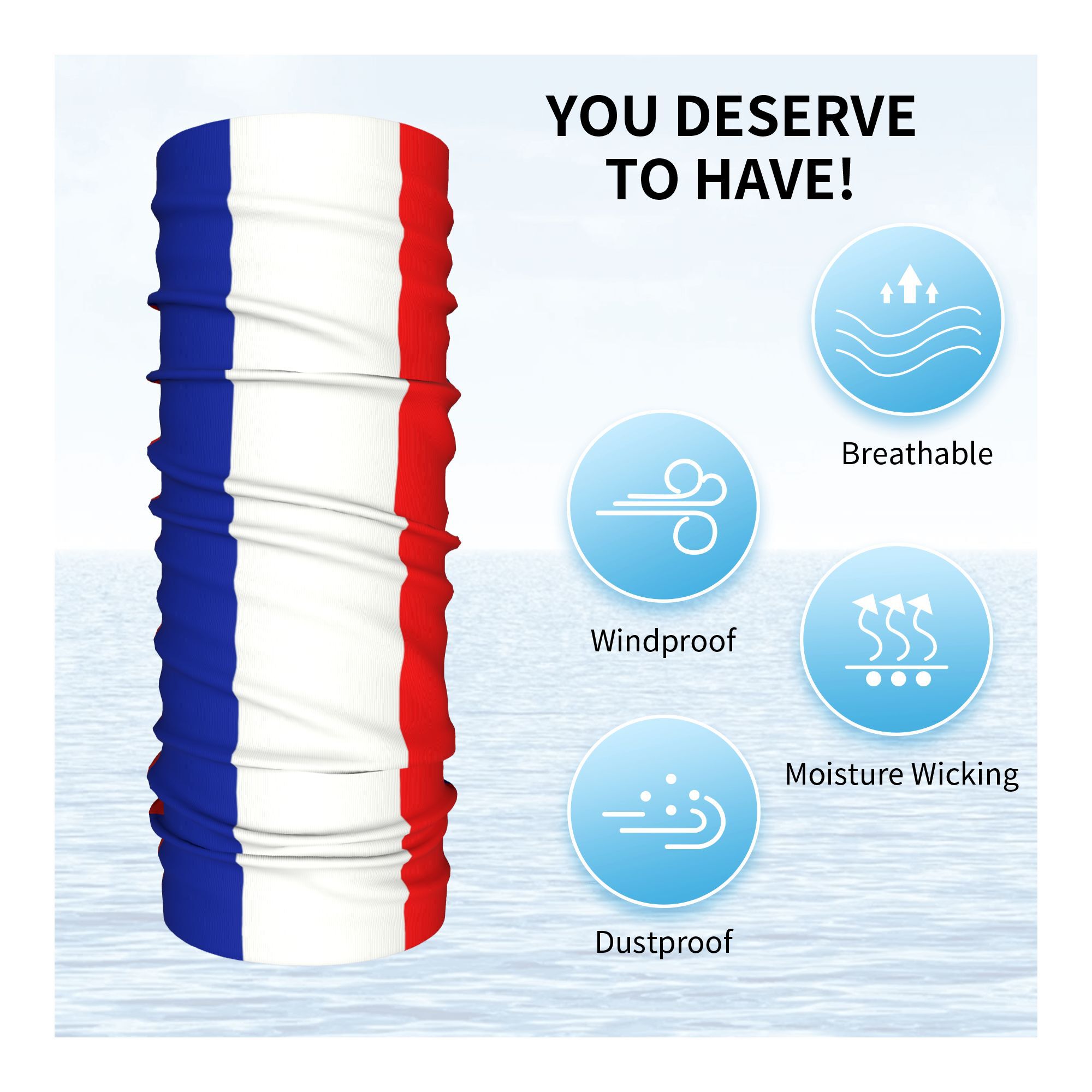 Custom French Flag France Band - огляд і ціна French Street Fashion