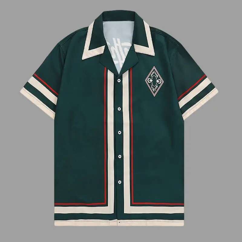 Green Contrasting Color Retrol - огляд і ціна Street Fashion Jacket Men