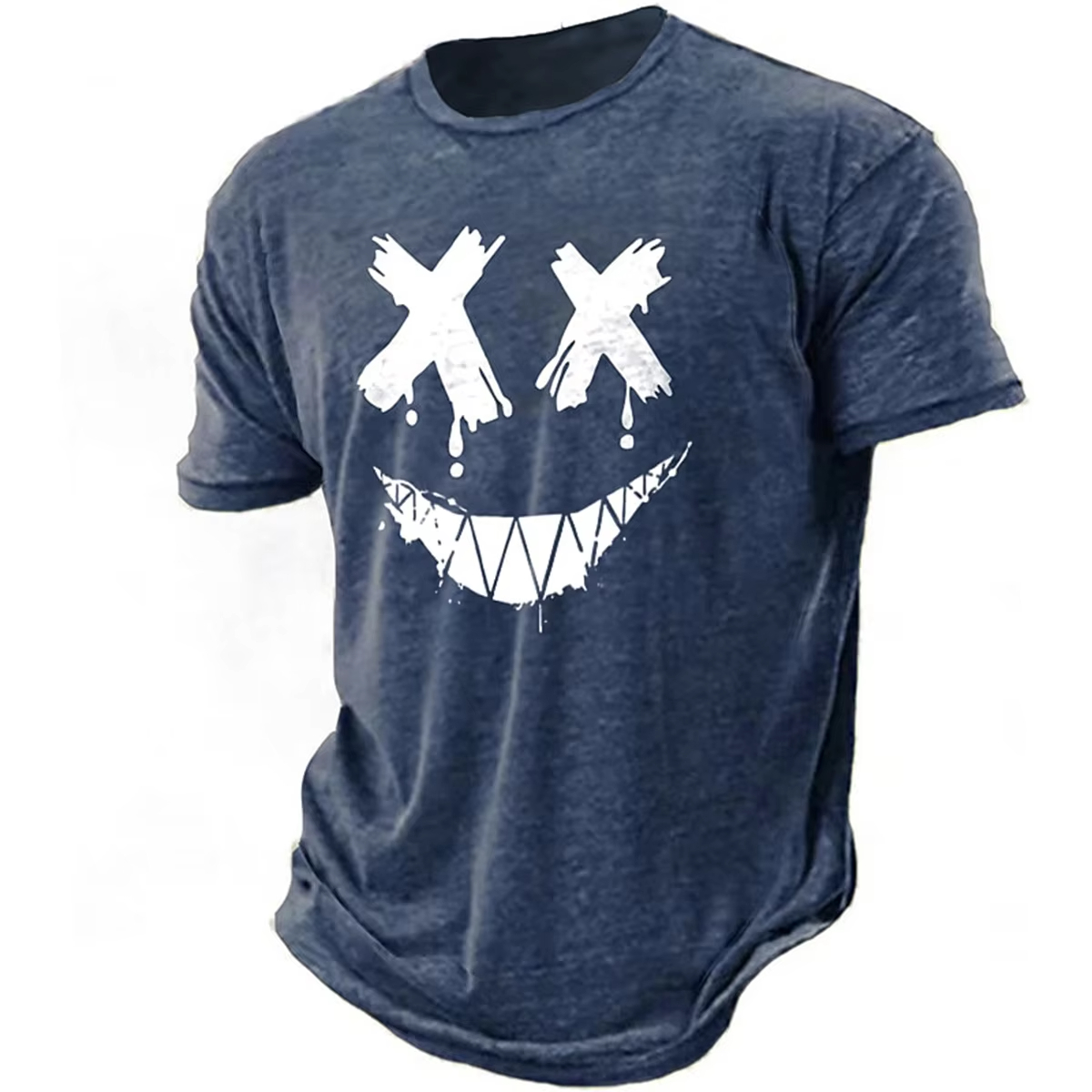 Men's 3D smiling T-shirt paire - огляд і ціна Street Fashion Definition