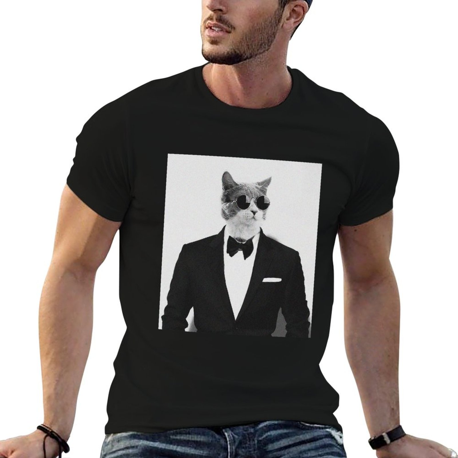 Cat in Suit : funny quote shir - огляд і ціна Street Fashion Quotes