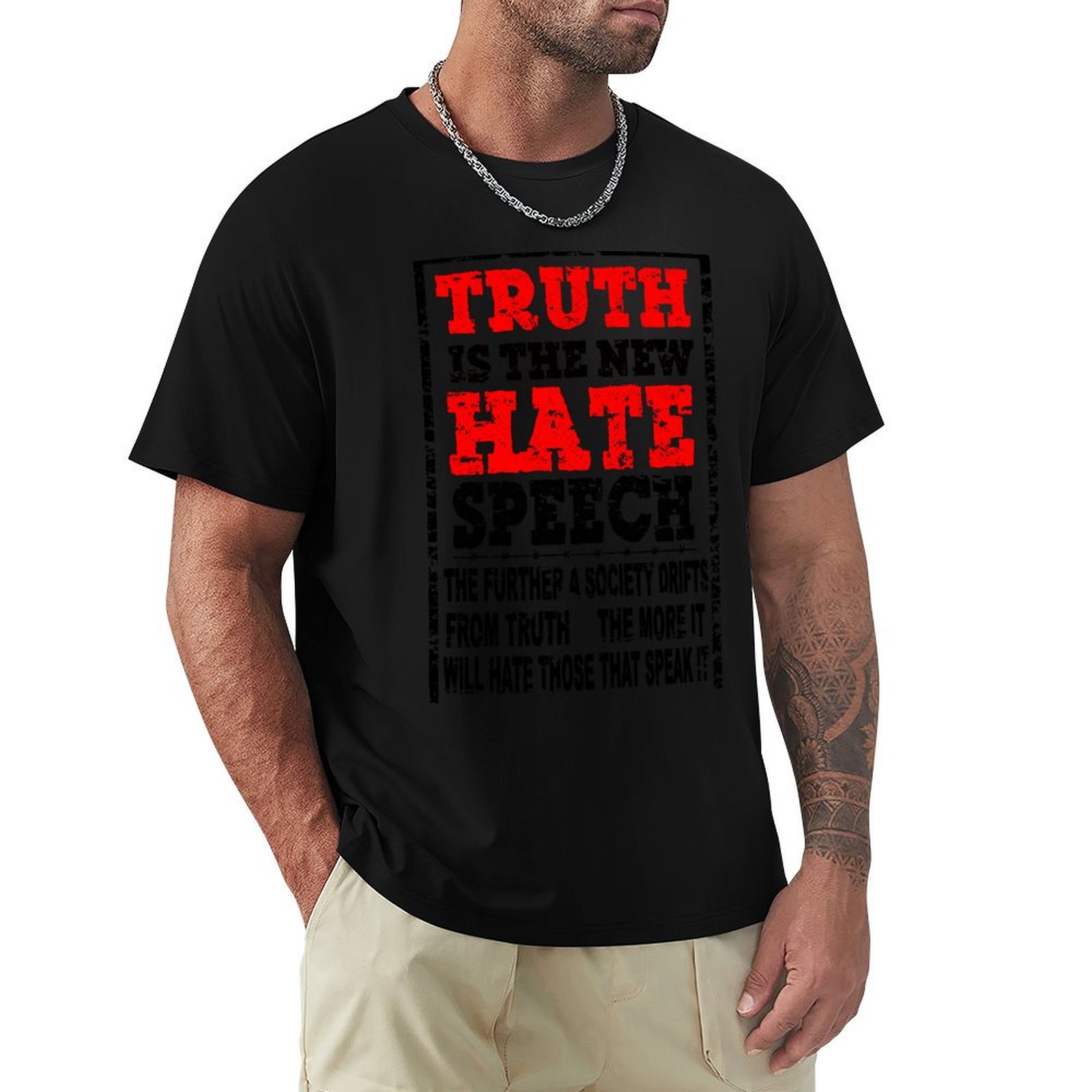 TRUTH IS THE NEW HATE SPEECH - - огляд і ціна Street Fashion Quotes
