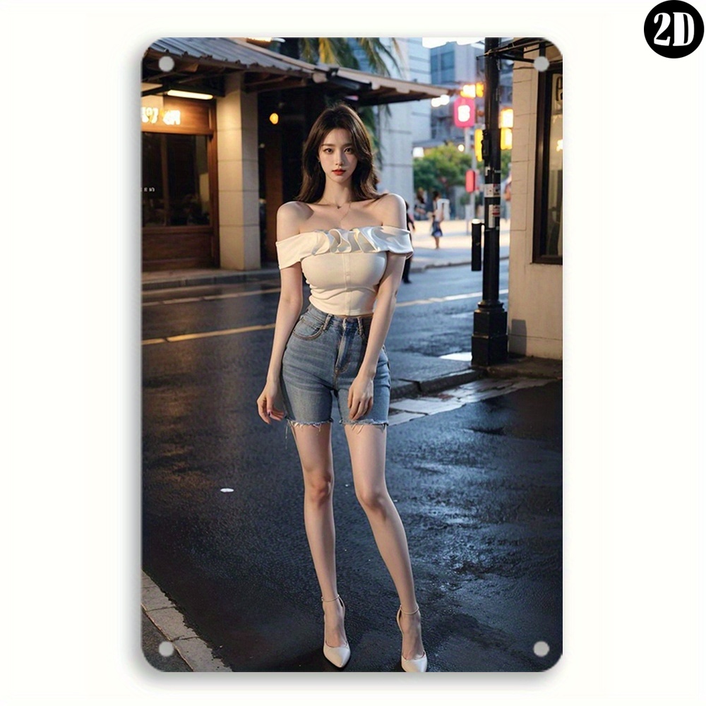 High-Definition Metal Tin Sign - огляд і ціна Street Fashion Definition