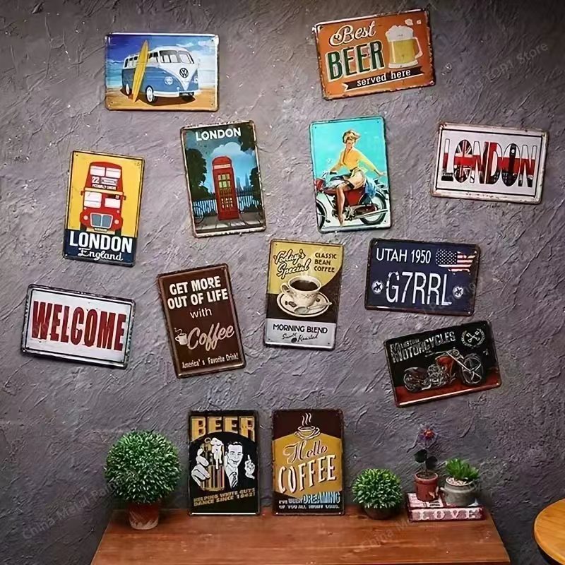 High-Definition Metal Tin Sign - огляд і ціна Street Fashion Definition