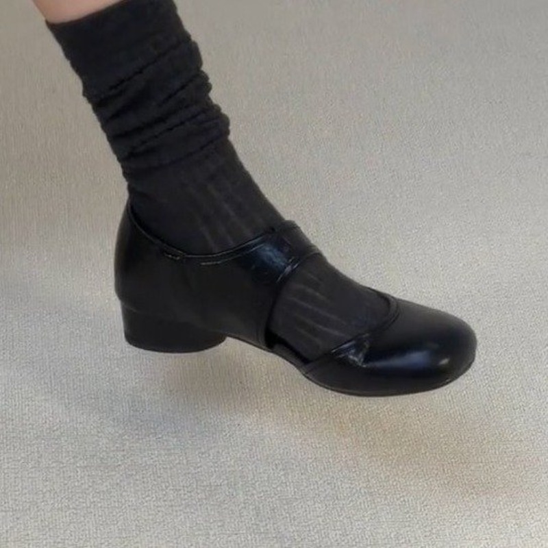 French Style Round-toe Simple  - огляд і ціна French Street Fashion