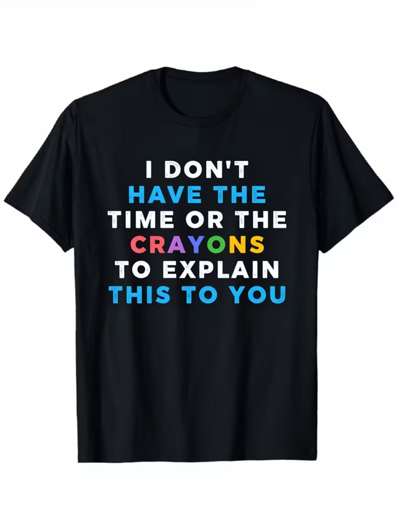 Funny Saying Graphic T-Shirt U - огляд і ціна Street Fashion Quotes