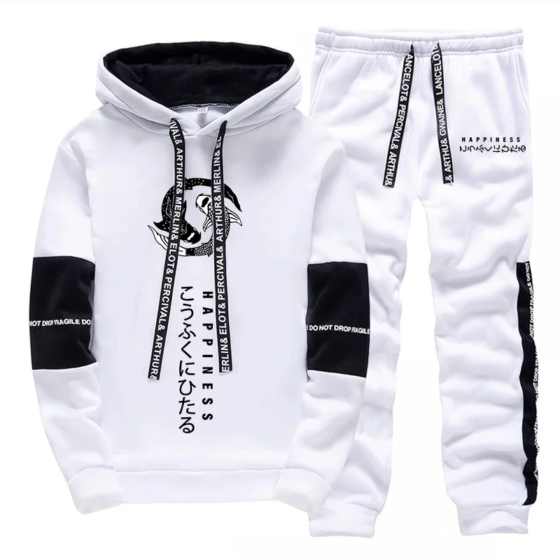 Fashion Men's Tracksuit Print  - огляд і ціна Street Fashion Men
