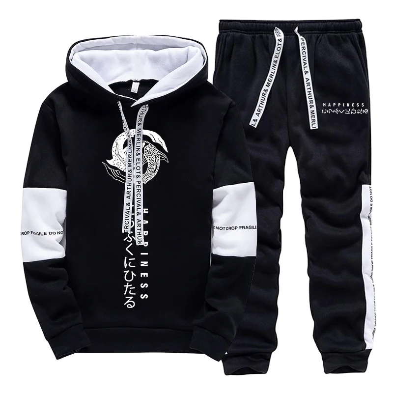 Fashion Men's Tracksuit Print  - огляд і ціна Street Fashion Men
