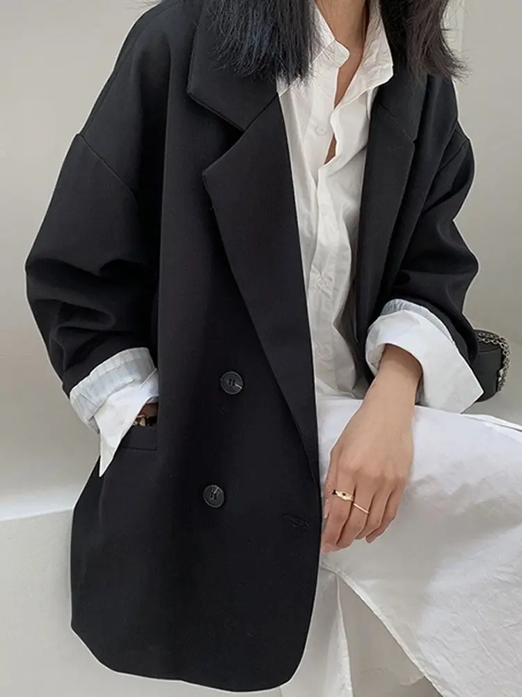 Vintage Brown Blazer Women Ele - огляд і ціна Street Fashion Official