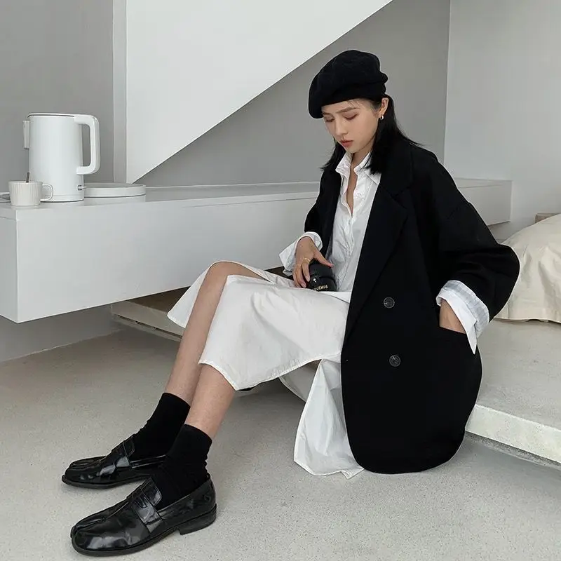 Vintage Brown Blazer Women Ele - огляд і ціна Street Fashion Official