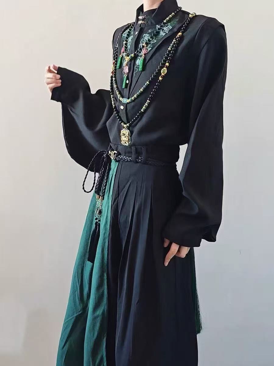 New Chinese Style Bisex Suits  - огляд і ціна Street Fashion Outfit For Men