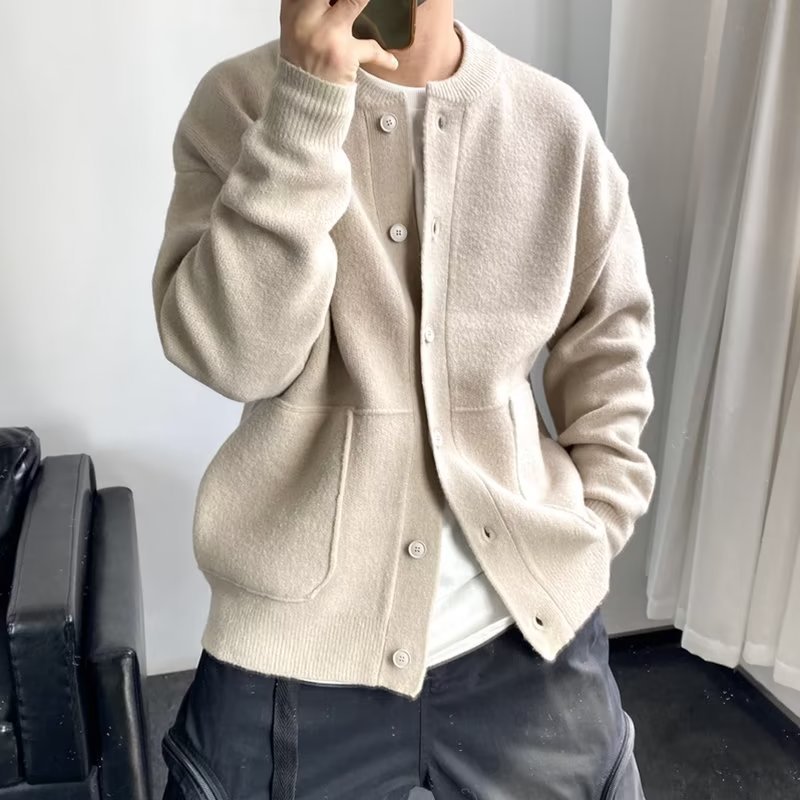 Student Autumn Winter Thickene - огляд і ціна Street Fashion Jacket Men