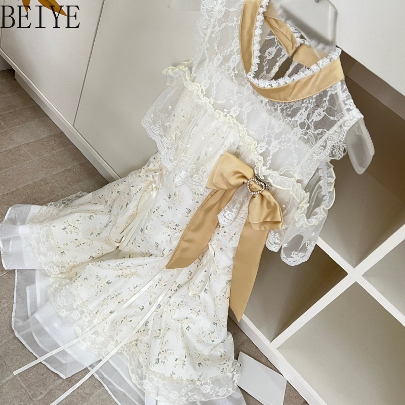 Clearly Tied Sweet Floral Lace - огляд і ціна Japanese Street Fashion Female