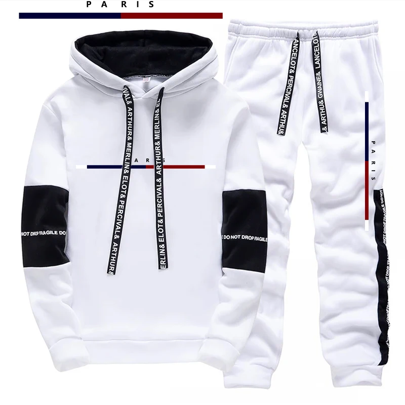 Paris Fashion Printed Men's Se - огляд і ціна Street Fashion Outfit For Men
